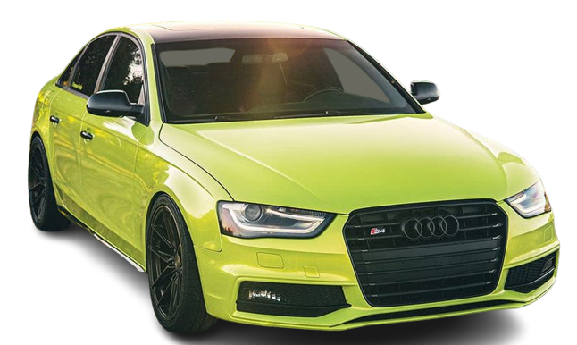 yellow lime acid car